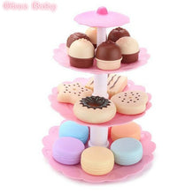 Load image into Gallery viewer, Newest DIY Pretend Play Fruit Cutting Birthday Cake Kitchen Food Toys Cocina De Juguete Toy Pink Blue Girls Gift for Children