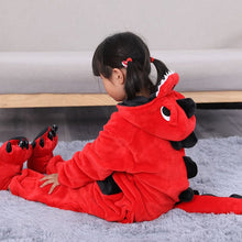 Load image into Gallery viewer, Children's Sleepwear for Boys Girls Unicorn Pajamas Flannel Kids Stich Unicornio Pijamas Set Animal Winter Onesies dinosaur
