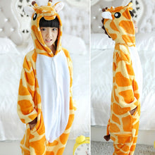 Load image into Gallery viewer, Children's Sleepwear for Boys Girls Unicorn Pajamas Flannel Kids Stich Unicornio Pijamas Set Animal Winter Onesies dinosaur