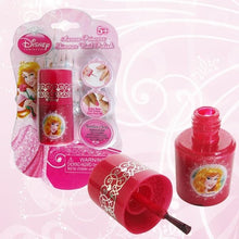 Load image into Gallery viewer, Disney Water-soluble Nail Polish Tearable Pretend Play Toys Children Girls Makeup Toy Gift