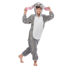 Load image into Gallery viewer, MashiMaro kids Kigurumis Sleepwear Onesie Cartoon Cute Rabbit Homewear Pajama Girl Boy Party Cosplay Jumpsuit Child Costume