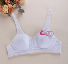 Load image into Gallery viewer, Cotton Soft Teenage Girls Underwear Bras Sports Kids Puberty Girl Bra Young Students Sport Training Bra for Children Underwears